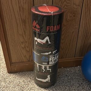 RBX Black and Red Foam Roller